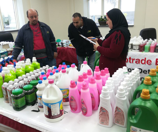 معرض منتجات " بتروتريد " بشركة " أنربك "