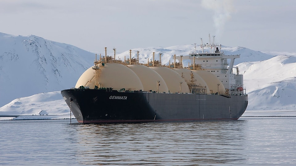 سفن الغاز الطبيعي المسال