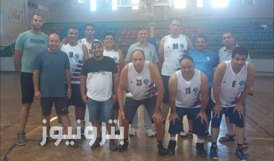 فريق الإسكندرية للبترول - كرة السلة 45 سنة