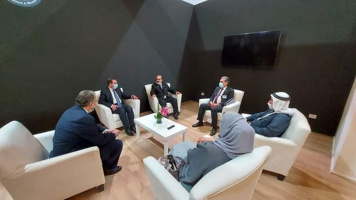 " وزير البترول  " يلتقي رئيس شركة " دراجون أويل " الإماراتية
