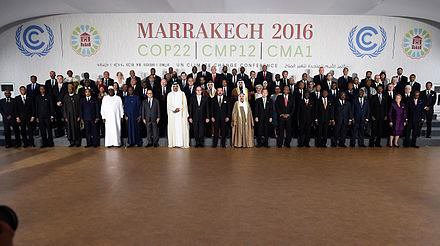 مؤتمر مراكش للتغير المناخي