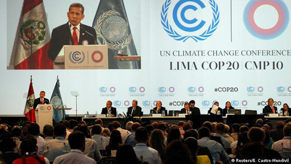 مؤتمر ليما للتغير المناخي