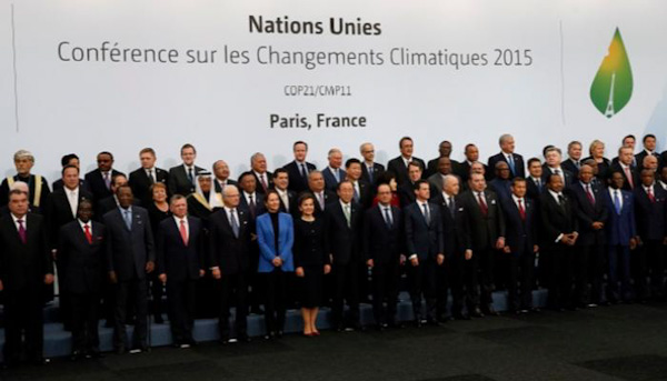 مؤتمر باريس للتغير المناخي 