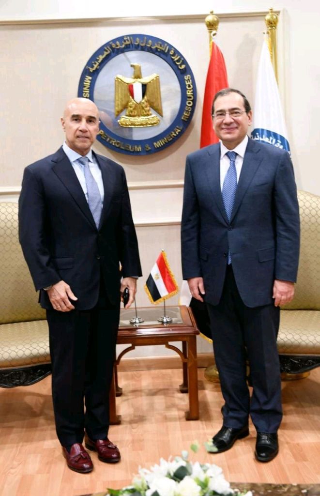 وزير البترول المصري ووزير الاستثمار الأردني