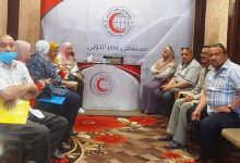 الكشف الطبي على العاملين بقافلة مستشفى مصر الدولي