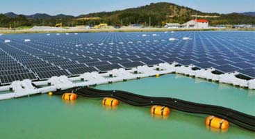 الطاقة الشمسية العائمة في اليابان