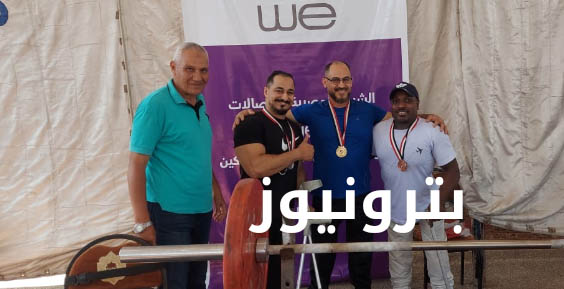الرباع " محمود صبري " يحصل على الميدالية الفضية 