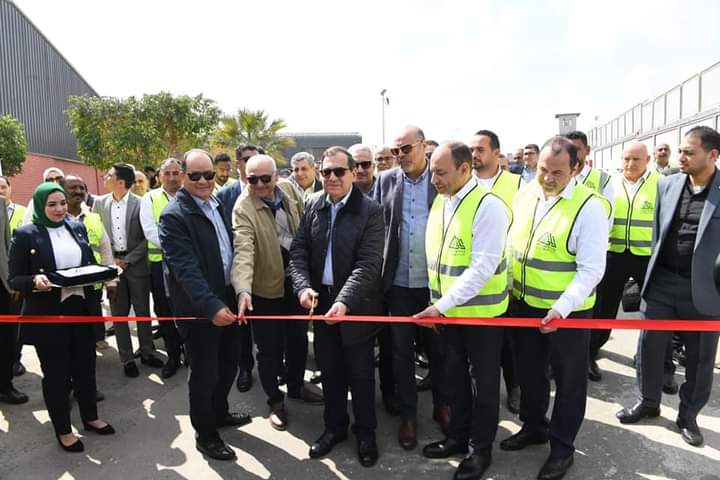 افتتاح مشروعات شركة غاز مصر
